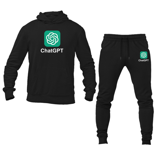 Men's ChatGPT Hoodie and Joggers Set