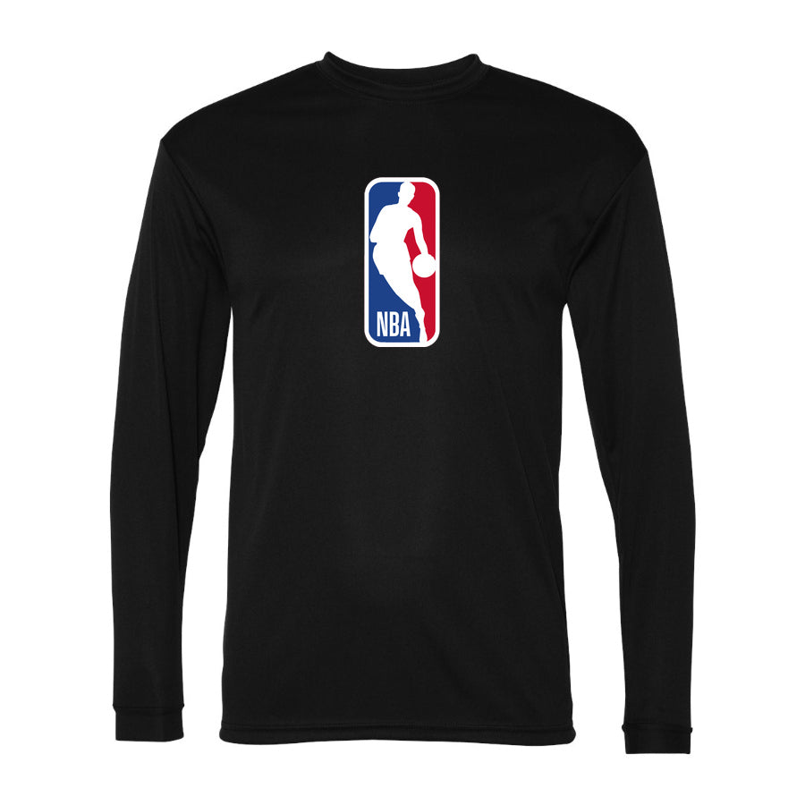 Men's NBA Polyester Long Sleeve T-Shirt