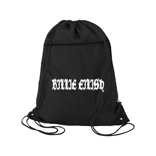 Billie Eilish Q-Tees  Polyester Cinchpack