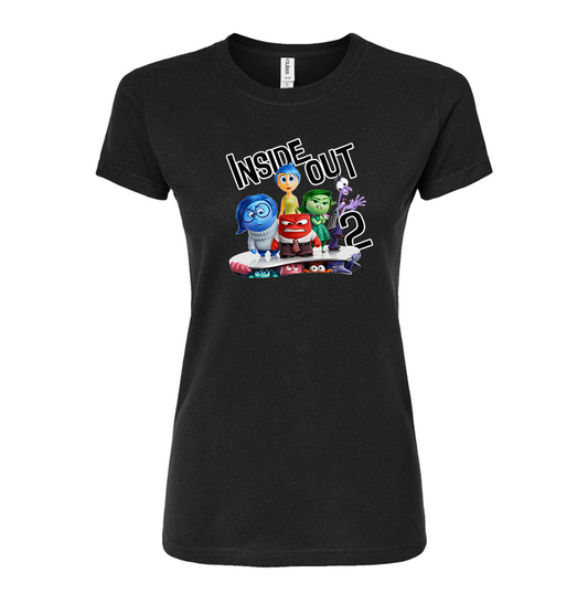 Women's Inside Out 2 Round Neck T-Shirt