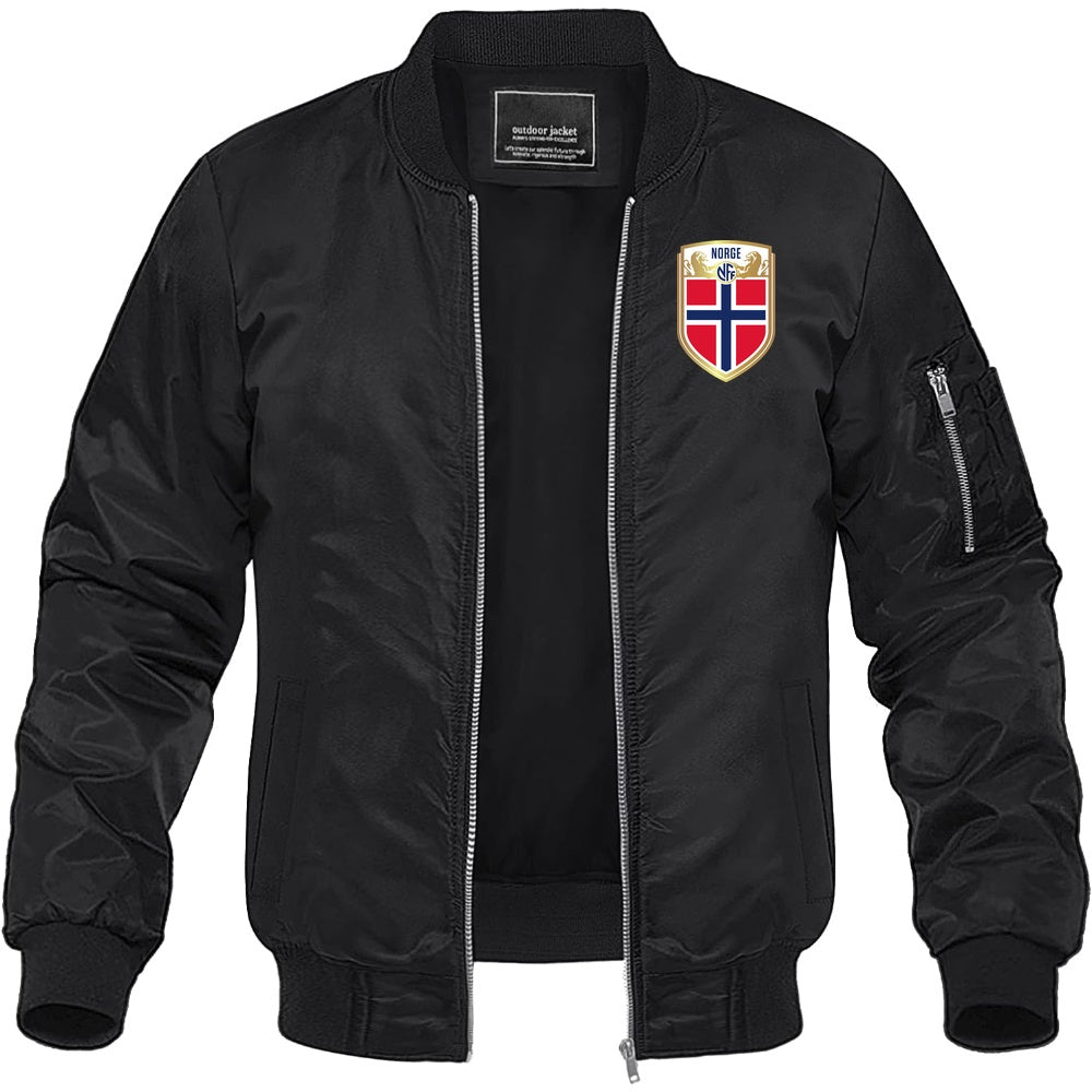 Men's Norway Soccer Lightweight Bomber Jacket