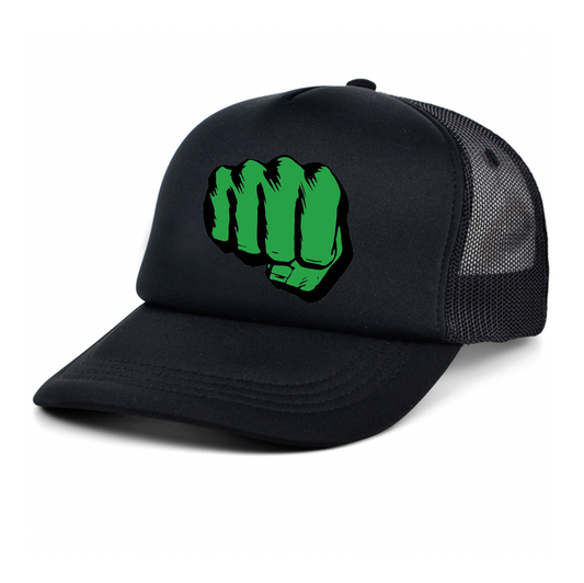 Hulk Punch Trucker Hat