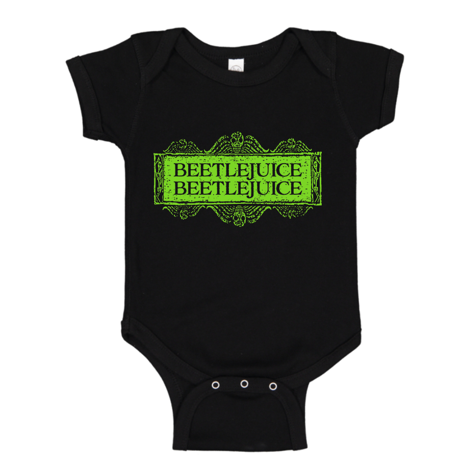 Beetlejuice BeetleJuice Baby Romper Onesie