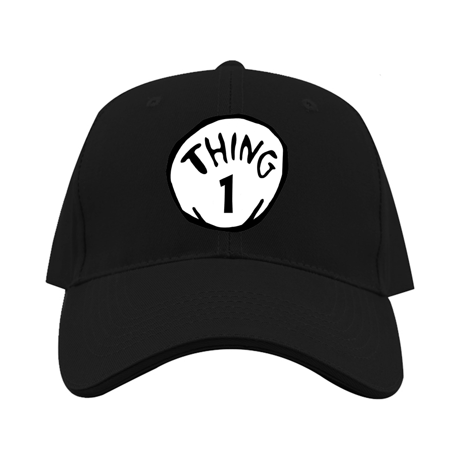 Dr. Suess Thing 1 Dad Baseball Cap Hat