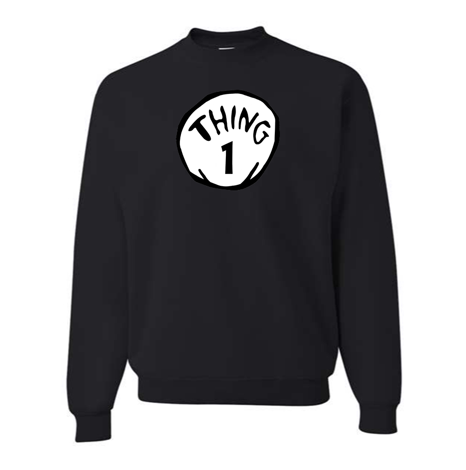 Men's Dr. Suess Thing 1 Crewneck Sweatshirt