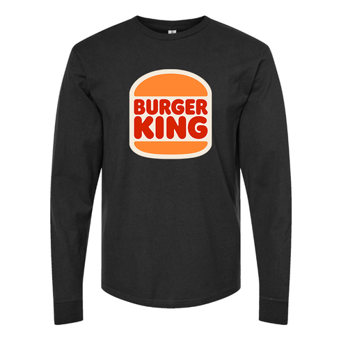 Men's Burger King Long sleeves T Shirt – Tee