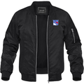 Men's NHL - New York Rangers Lightweight Bomber Jacket Windbreaker Softshell Varsity Jacket