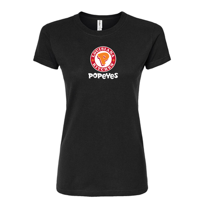 Women's Popeyes Louisiana Kitchen Round Neck T-Shirt