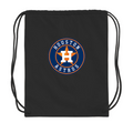 Houston Astros Baseball Drawstring Bag
