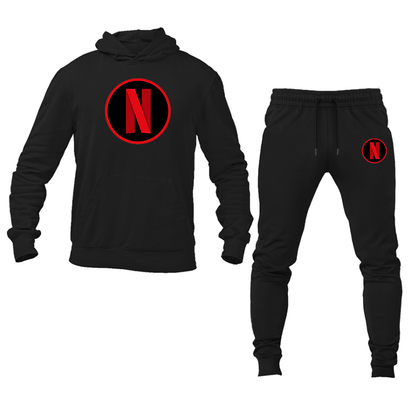 Men's Netflix Hoodie and Joggers Set