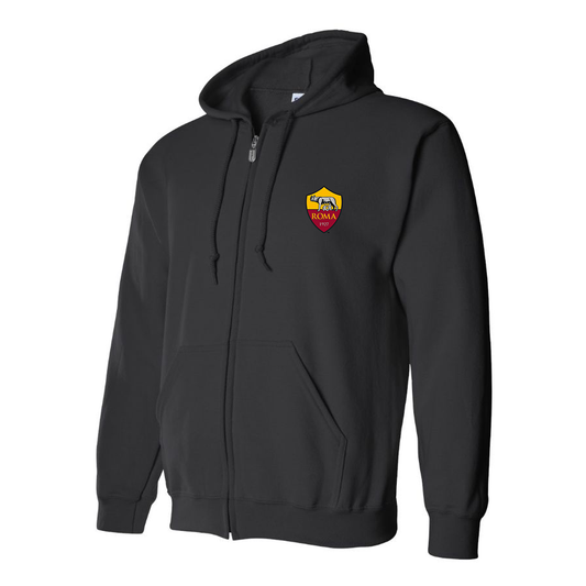 Men's AS Roma Zipper Hoodie