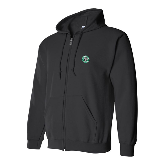 Men's Starbucks Coffee Zipper Hoodie