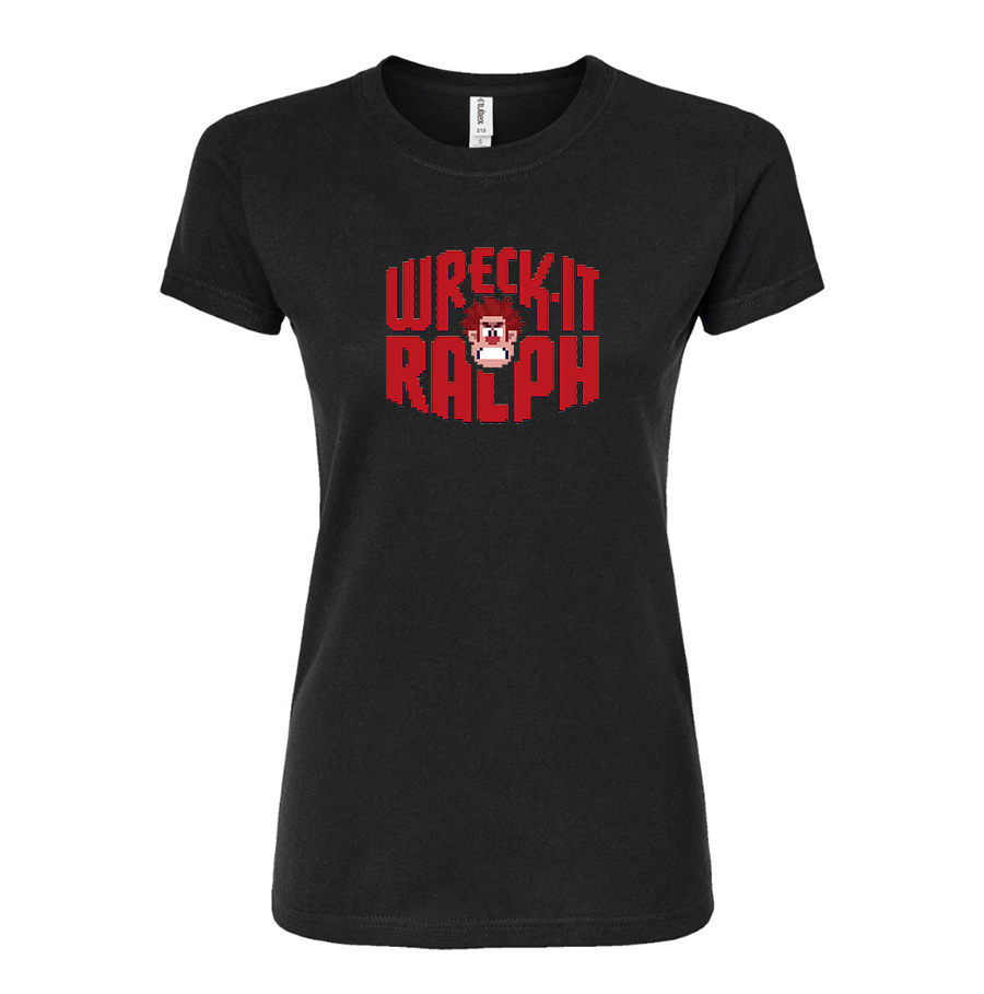 Women's Wreck-It Ralph Round Neck T-Shirt