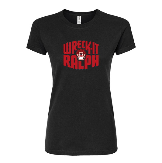 Women's Wreck-It Ralph Round Neck T-Shirt