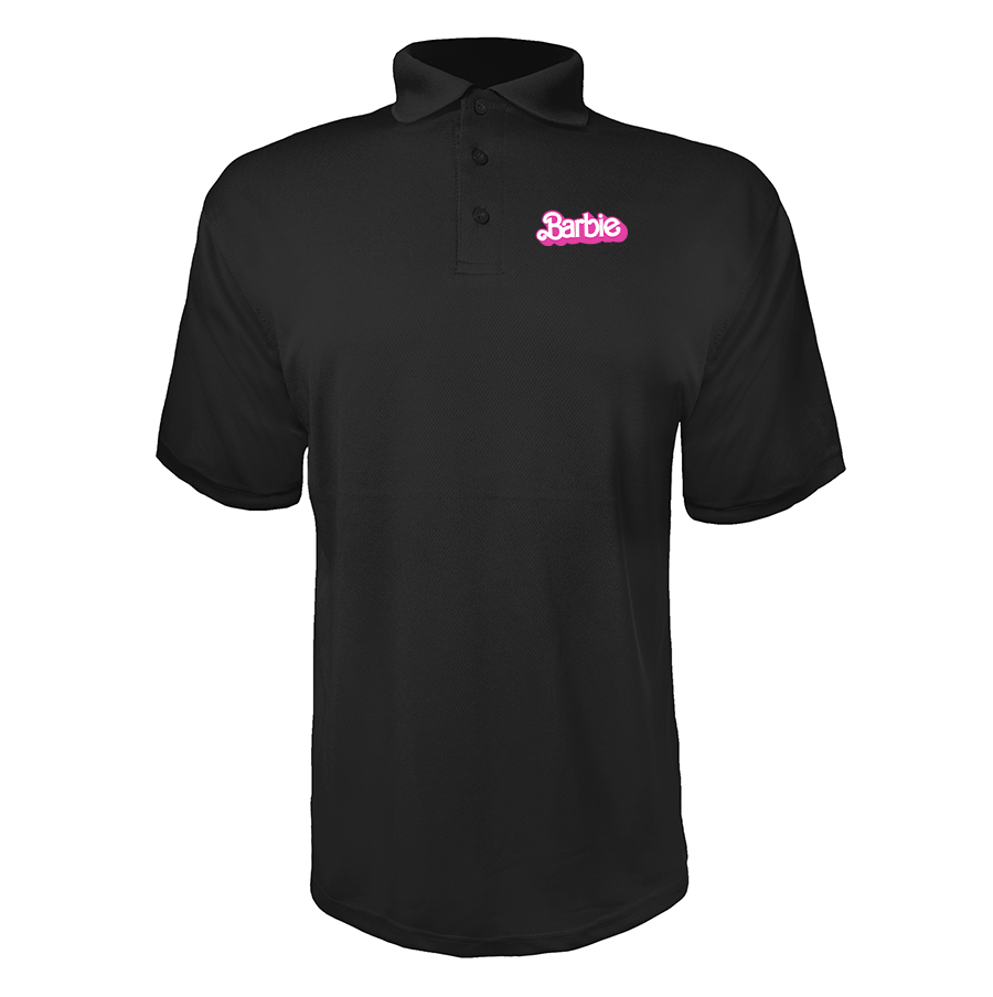 Men's Barbie Polyester Polos