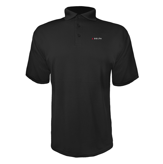 Men's Delta Airlines  Polyester Polos