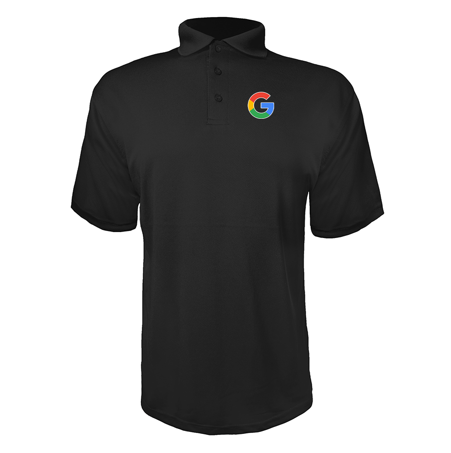 Men's Google Polyester Polos