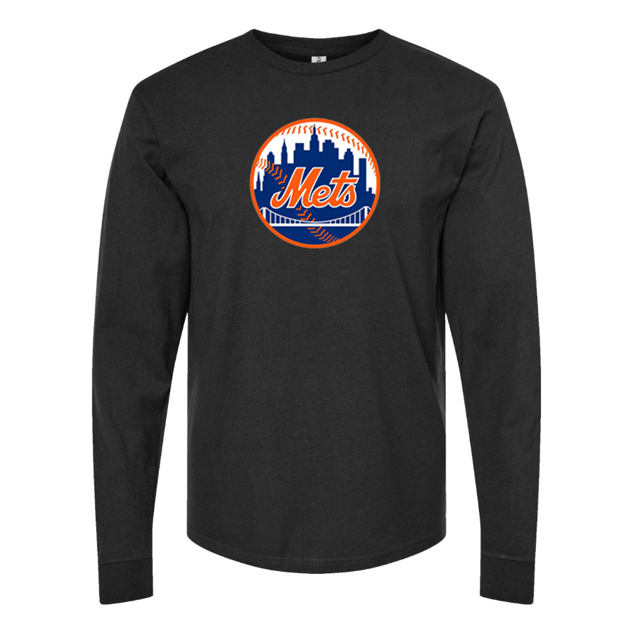 Men's New York Mets Long sleeves T-Shirt