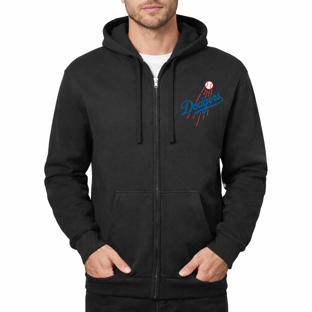 Men's Los Angeles Dodgers Zipper Hoodie