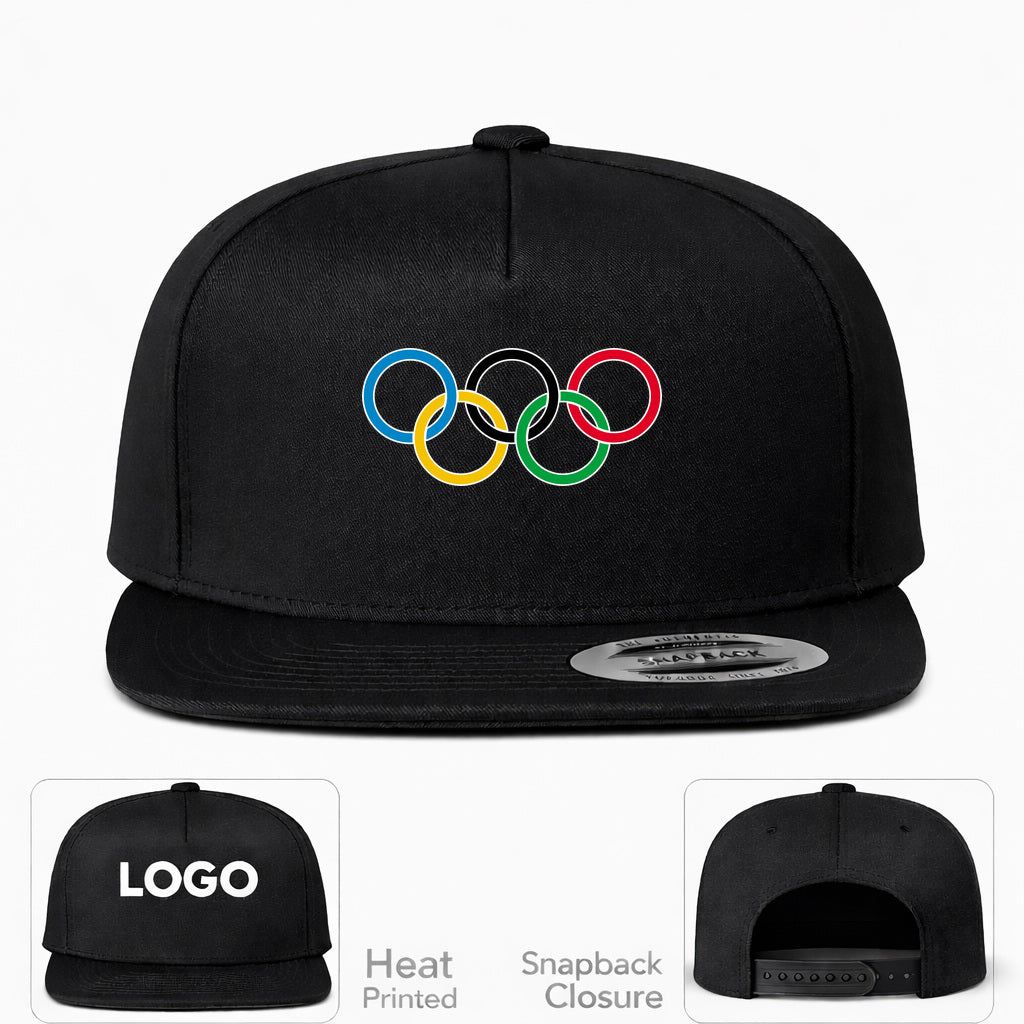 Olympics Rings Snapback Hat