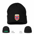 Norway Soccer Beanie Hat