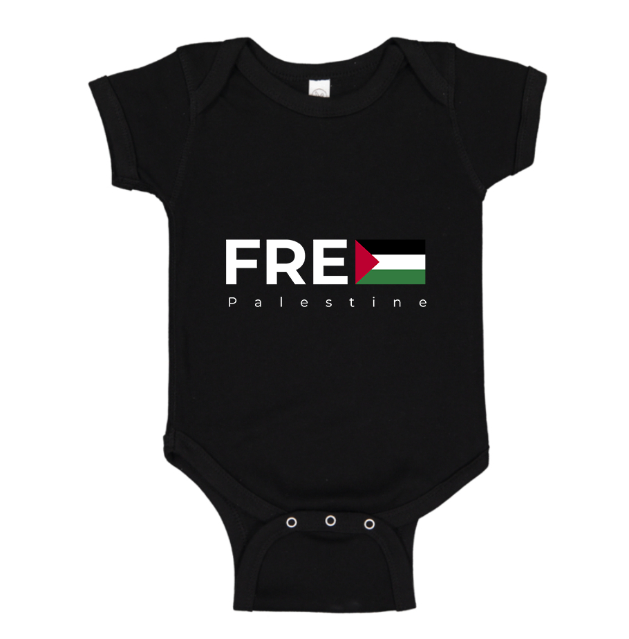 Free Palestine Baby Romper Onesie