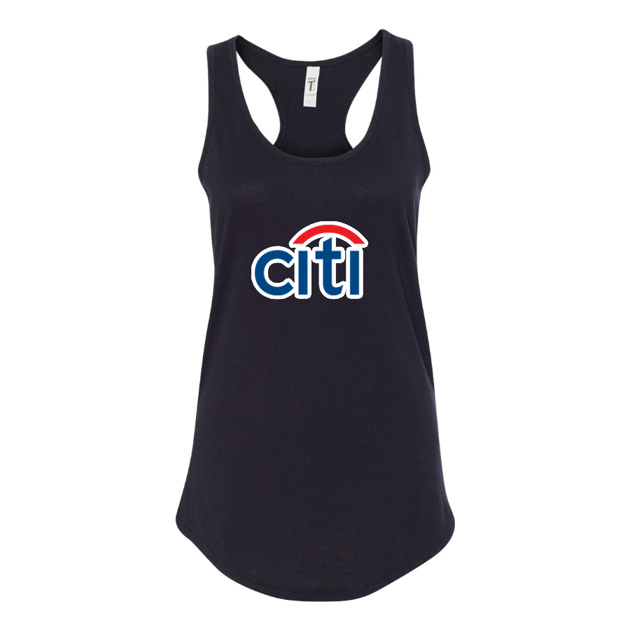 Women's Citi Bank Racerback Tank Top