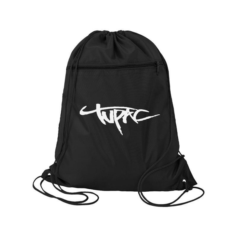 Tupac Q-Tees  Polyester Cinchpack