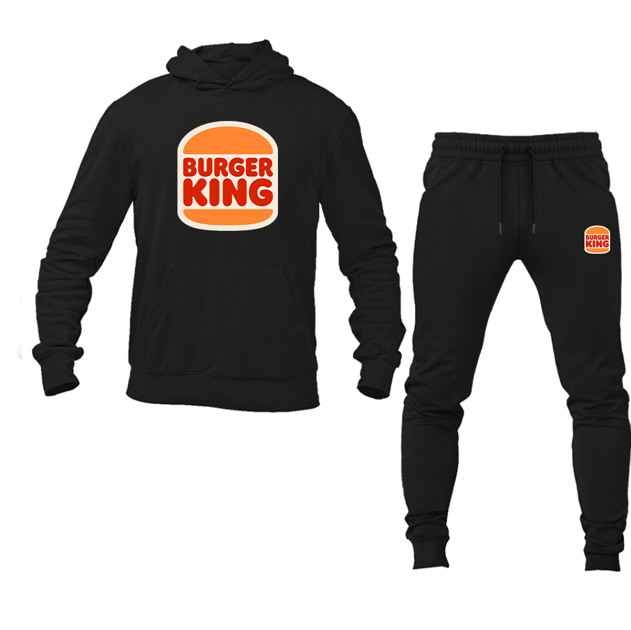 Men's Burger King Hoodie and Joggers Set