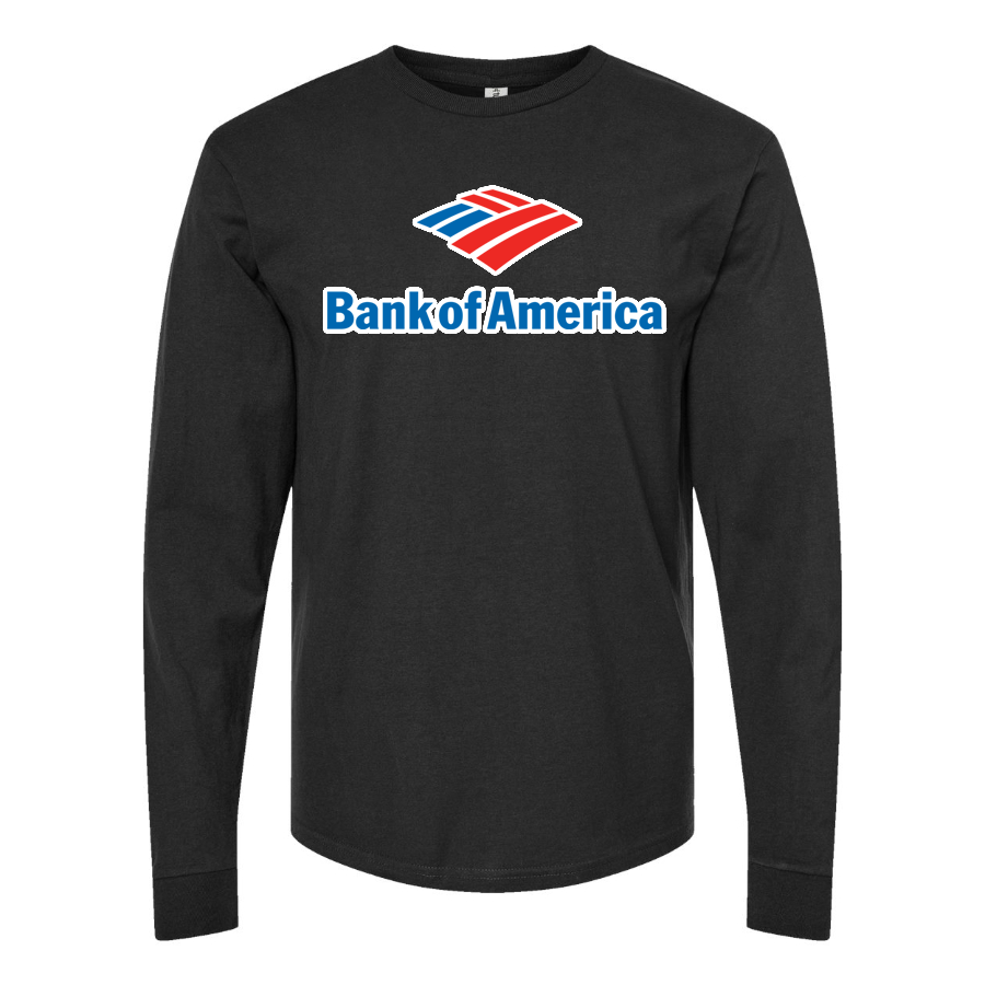 Men's Bank Of America Long sleeves T-Shirt