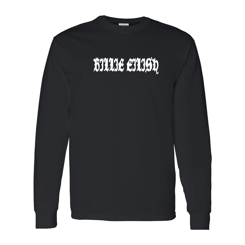 Men's Billie Eilish Gildan Heavy Cotton Long Sleeve T-Shirt