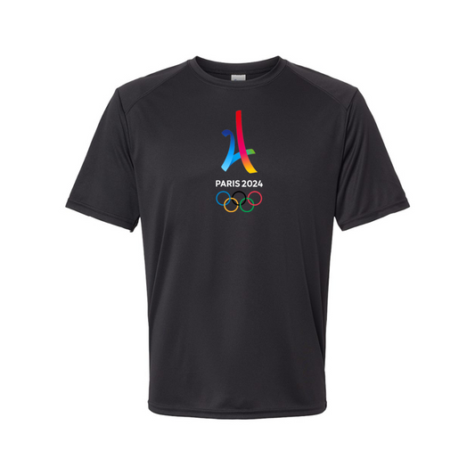 Youth Paris 2024 Olympics Performance T-Shirt