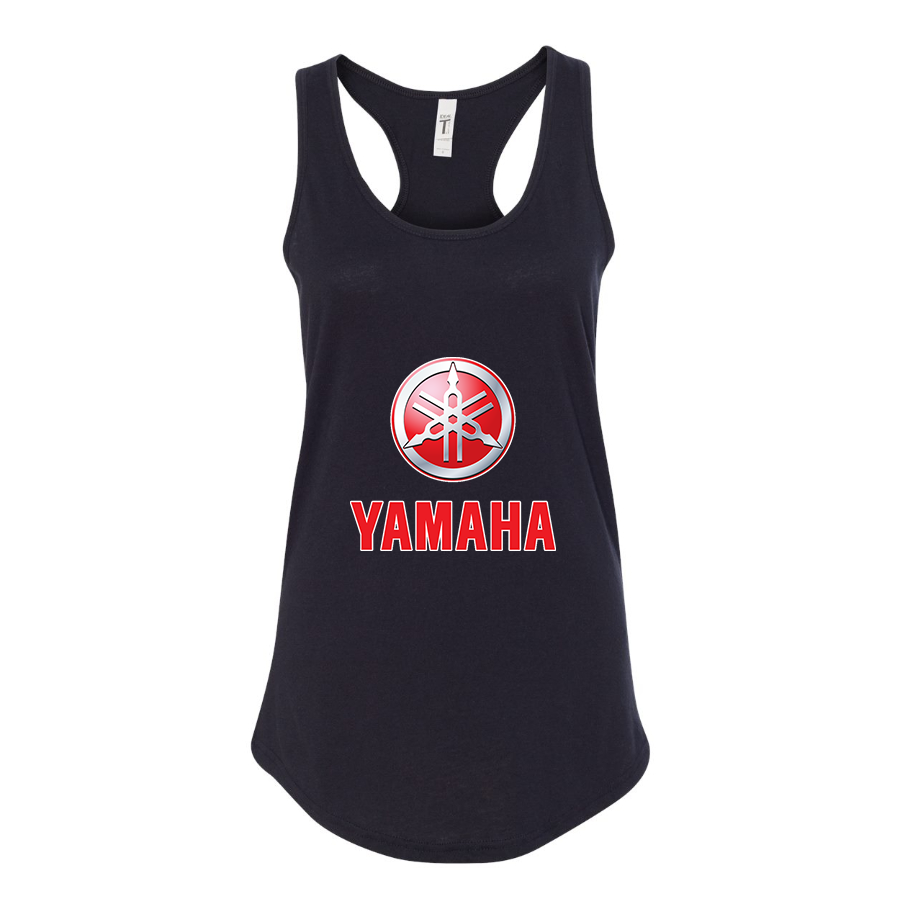 Women's Yamaha Bike Motorcycle Racerback Tank Top