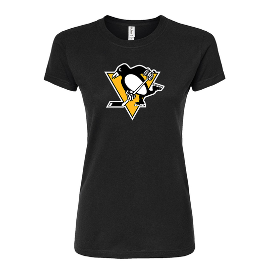 Women's NHL Pittsburgh Penguins Round Neck T-Shirt