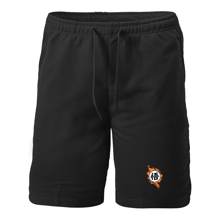 Men's Dragon Ball Z Goku Athletic Fleece Shorts