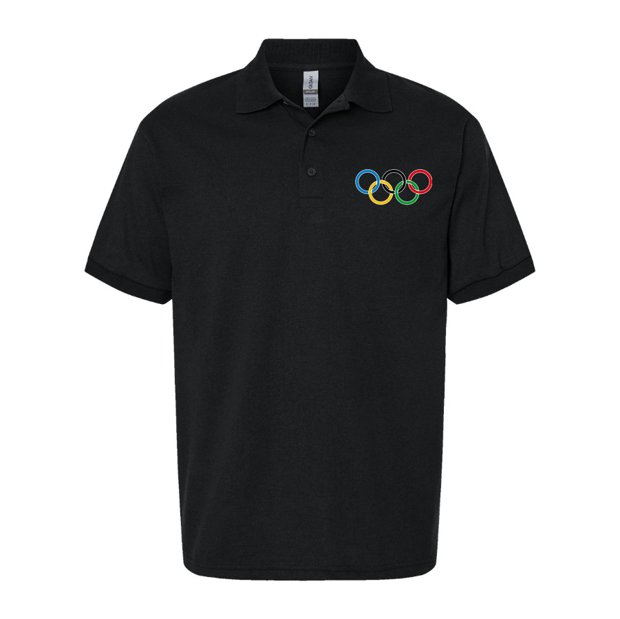 Men's Olympics Rings Dry Blend Polo