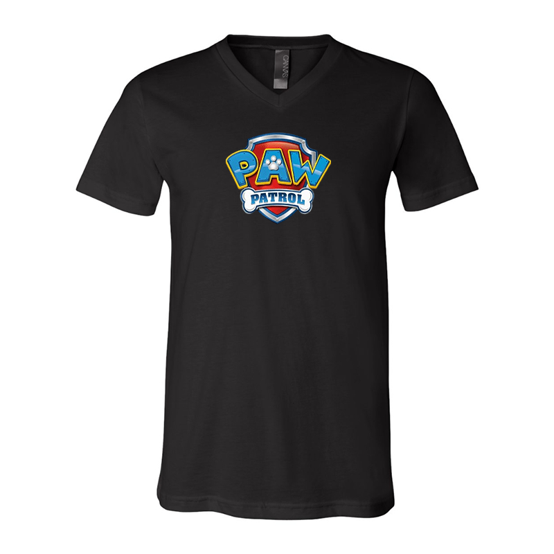 Paw Patrol BELLA  CANVAS  Jersey V-Neck Tee