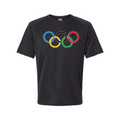 Men's Olympics Rings Performance T-Shirt