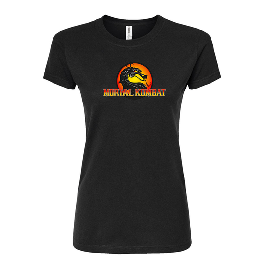 Women's Mortal Kombat Round Neck T-Shirt