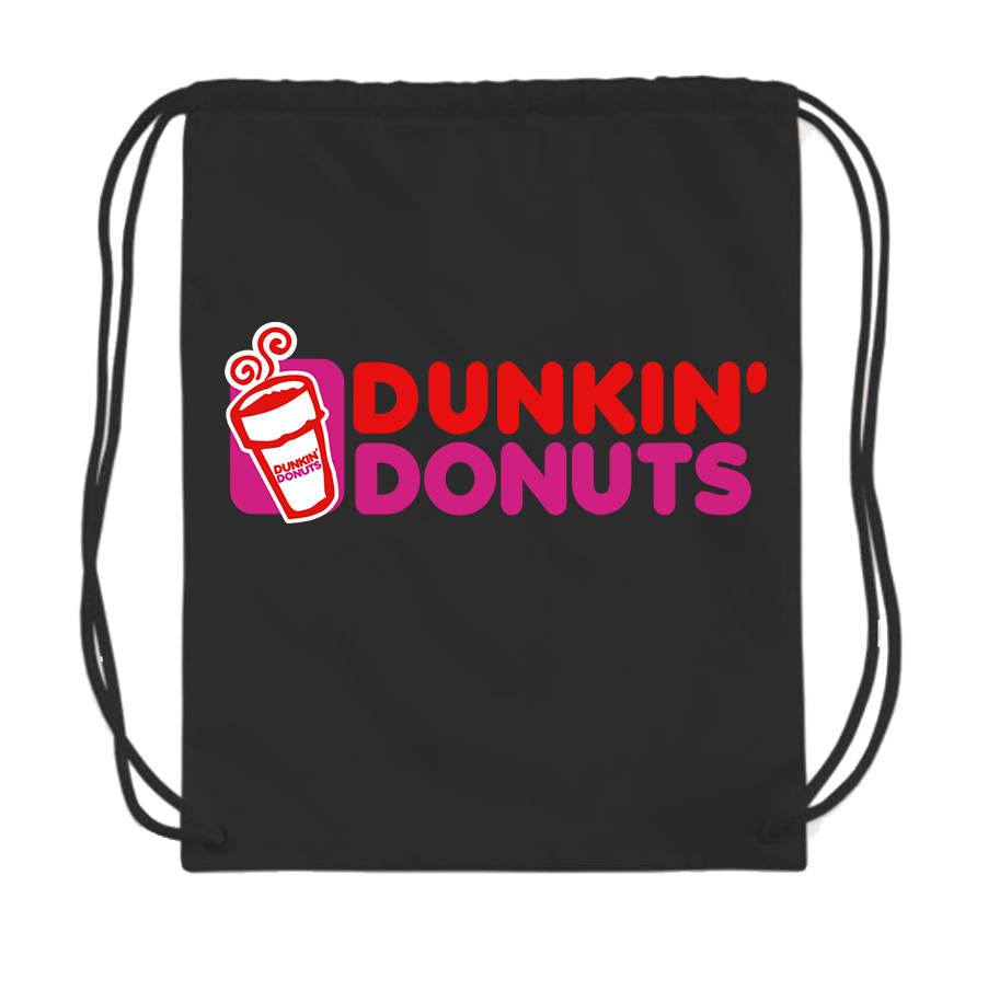 Dunkin Donuts Drawstring Bag