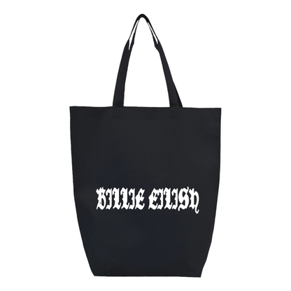 Billie Eilish Q-Tees  Non-Woven Gusset Bottom Tote