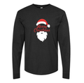 Men's Merry Christmas Santa Claus Long sleeves T-Shirt