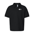 Youth's Apple TV Gildan Dry Blend Jersey Polo