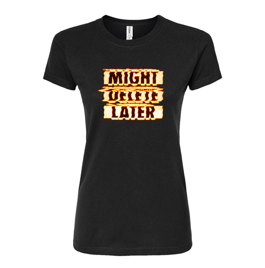 Women's Might Delete Later - J Cole Round Neck T-Shirt