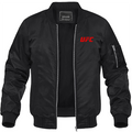 Men's UFC Lightweight Bomber Jacket Windbreaker Softshell Varsity Jacket