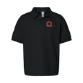 Youth's God Of War Gildan Dry Blend Jersey Polo