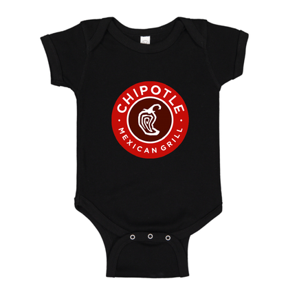 Chipotle Mexican Grill Baby Romper Onesie