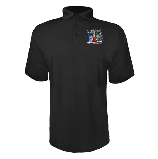 Men' Inside Out 2 Polyester Polos