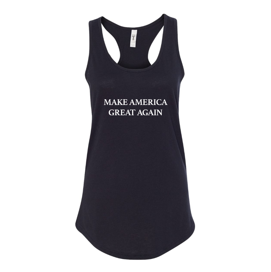 Women's Make America Great Again  Racerback Tank Top