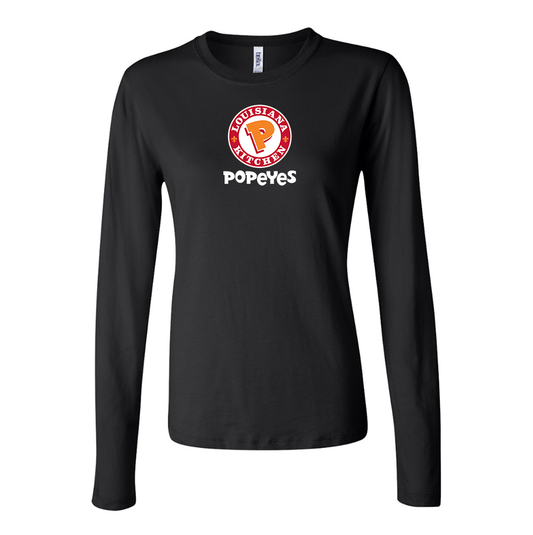 Women's Popeyes Louisiana Kitchen Long Sleeve T-Shirt